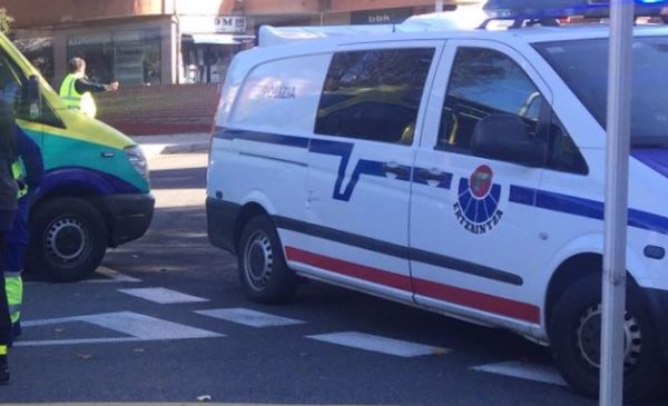 Imagen del atripello del pasqdo lunes