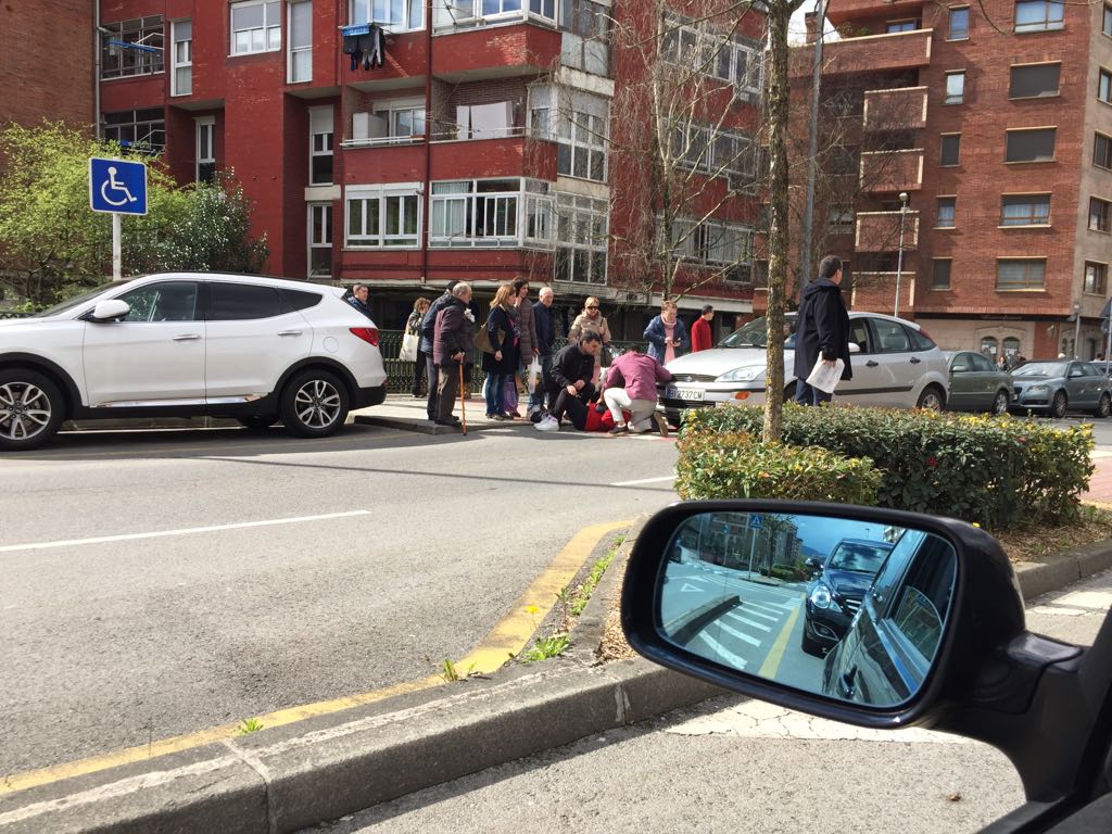 [dotb.eus] Una mujer de 77 años atropellada en Landako y trasladada a ...