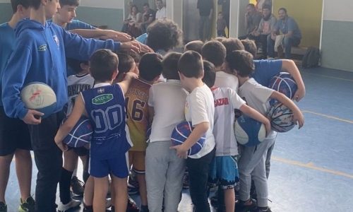 Nuevas jornadas de baloncesto para txikis. Foto: Tabirako ST